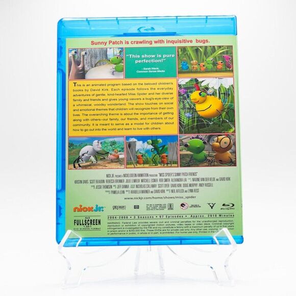Miss Spider's Sunny Patch Friends the Complete Series - BluRay - FREE Shipping - Picture 2 of 3